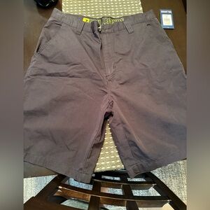 Reel Legends Dark Gray Flat Front Shorts